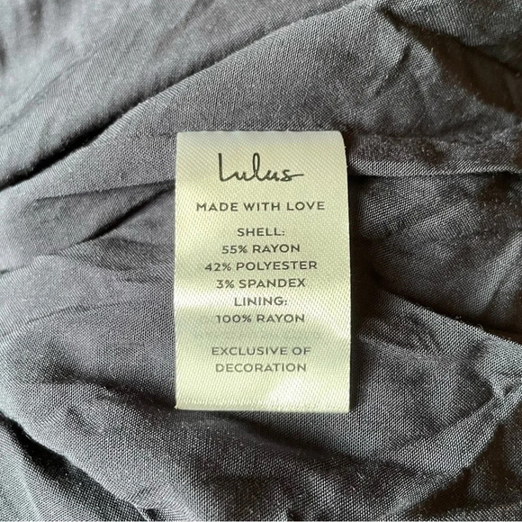 Lulus Dress Womens XS Navy Relaxed Vibes Strappy Lace Beachy Boho Coastal Maxi - Picture 14 of 15